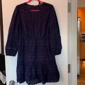 J Crew eyelet dress. Size 10